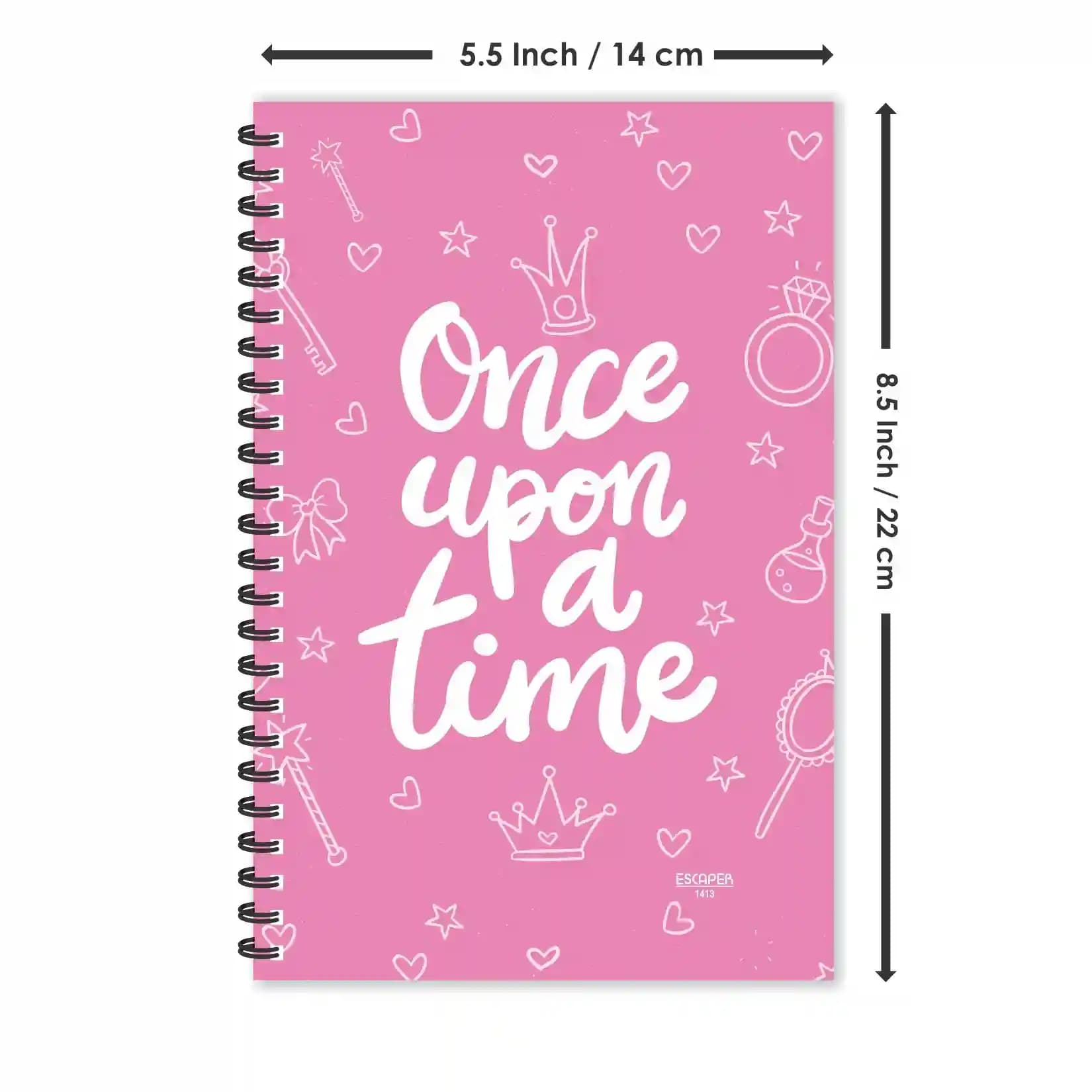 Once Upon A Time Ruled Diaries - Pack Of 3
