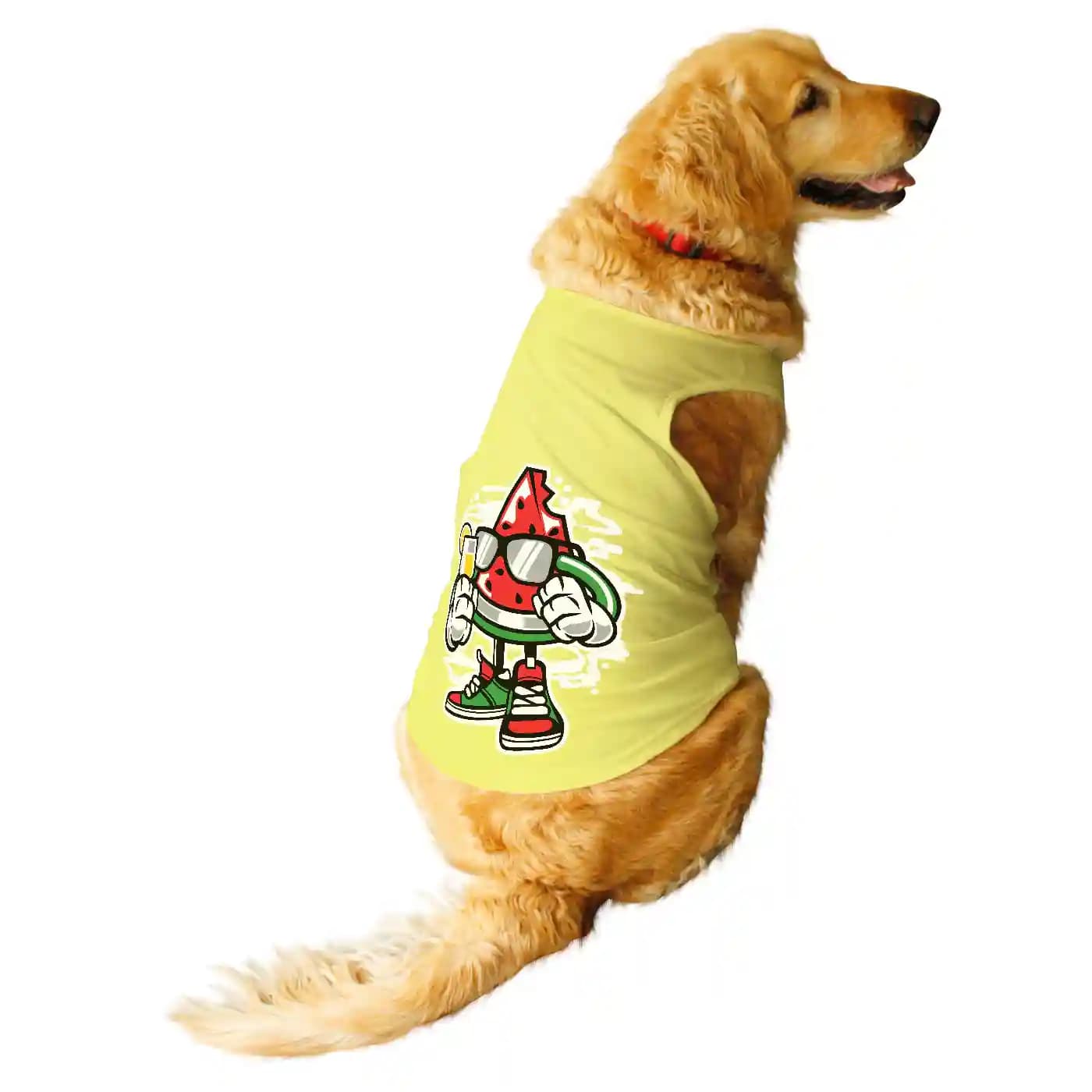 Ruse Stay Fresh Printed Round Neck Vest Tank Tees Gift For Dogs