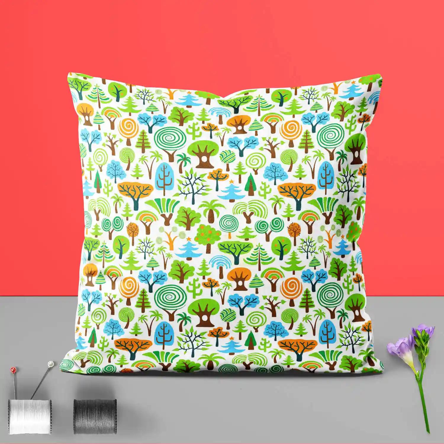 ArtzFolio Tree Collection | Decorative Cushion Cover for Bedroom & Living Room