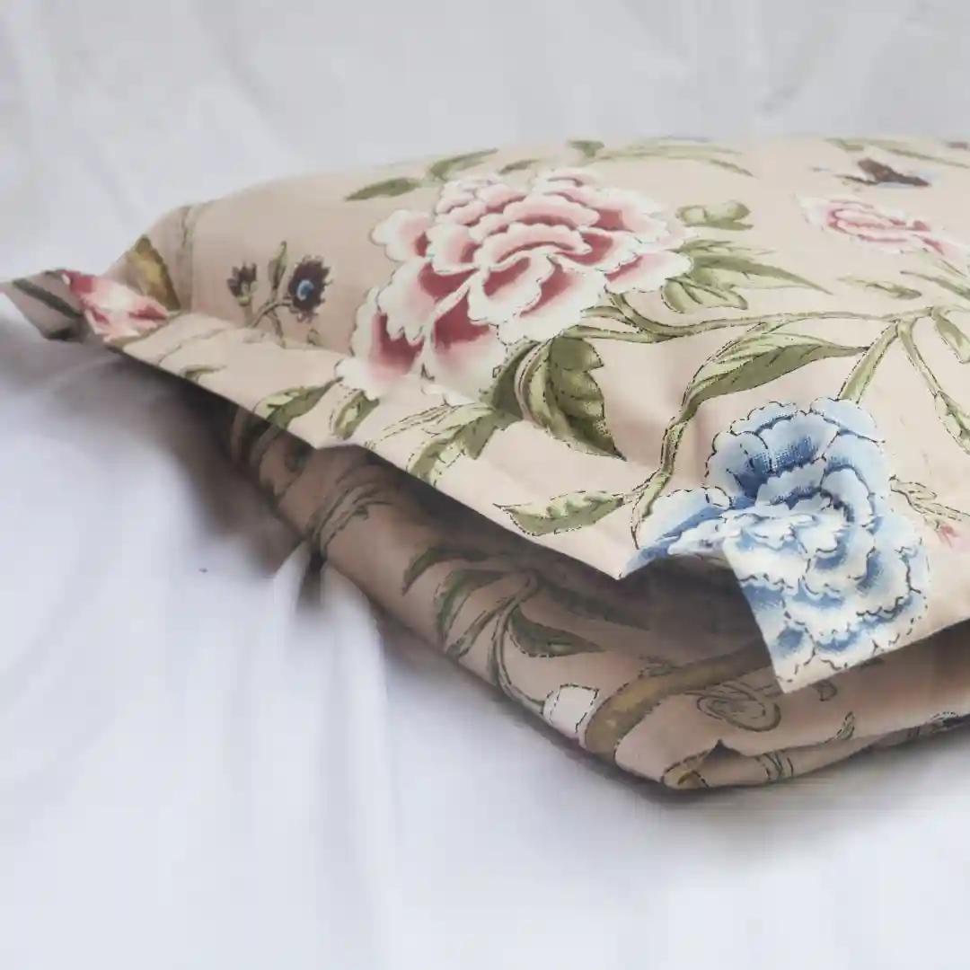 Rosette Wildflower Garden All Over Printed King Sized Bedsheet