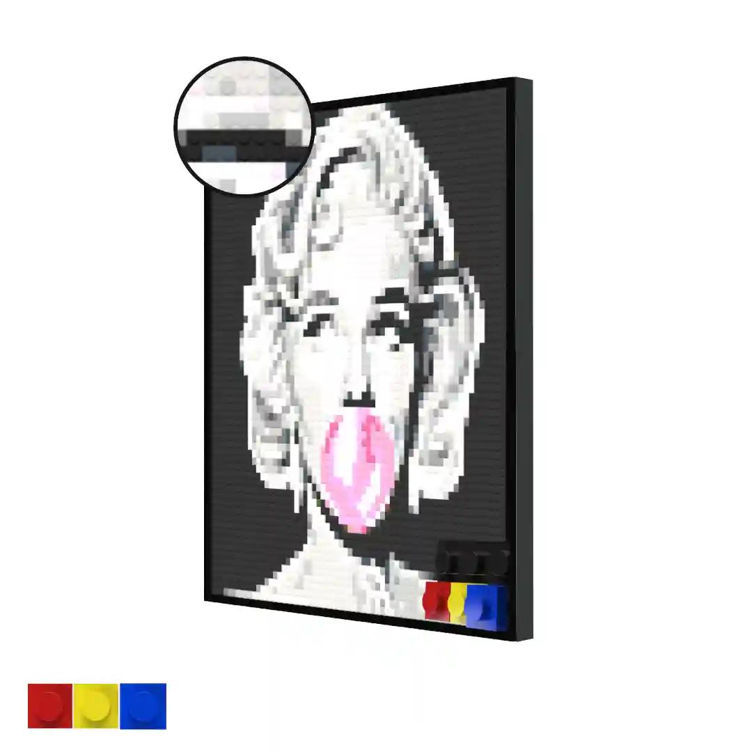 Marilyn Monroe Pixel Art