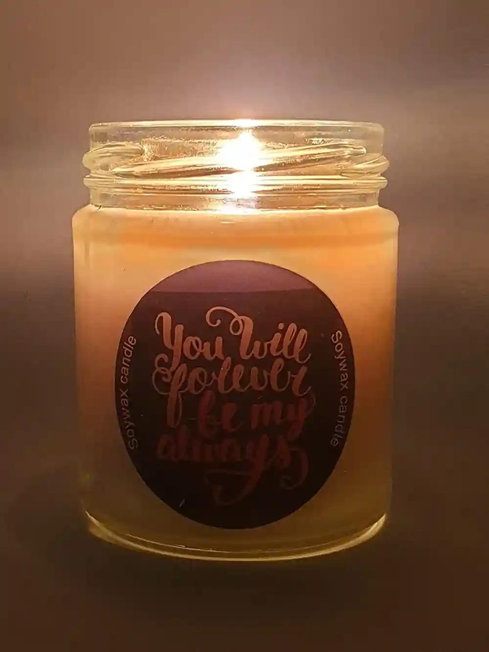 Pratha Naturals Scented Candle (Forever)
