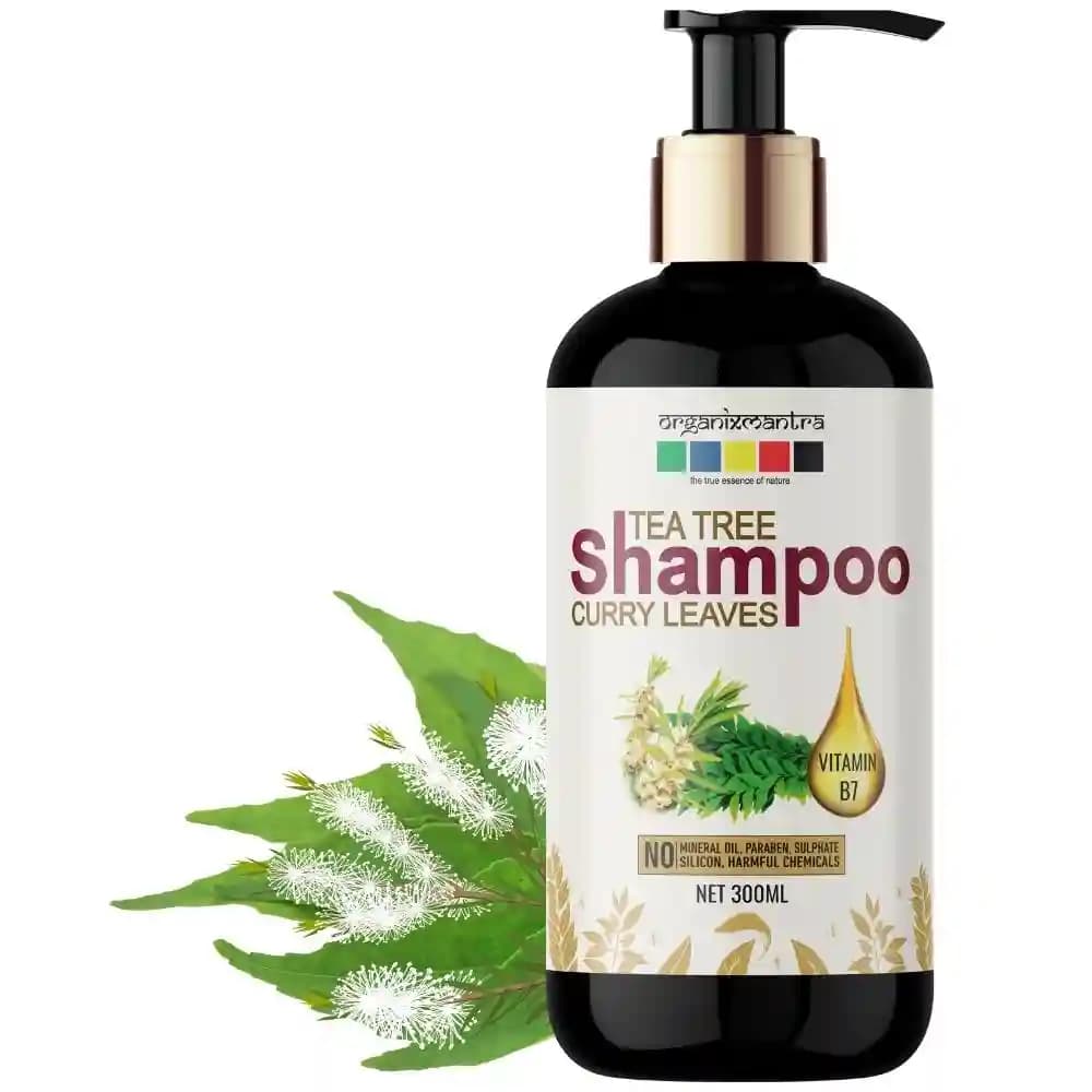 Organix Mantra Ultra Mild Tea Tree & Curry Leaves Shampoo, 300 Ml