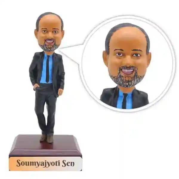 Personalised Bobblehead 3D Miniature With Business Man Body